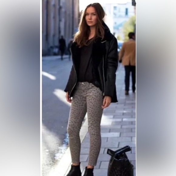 Mint Condition Current Elliot the Stiletto Leopard Skinny, in black, 31, $60 - Picture 6 of 6
